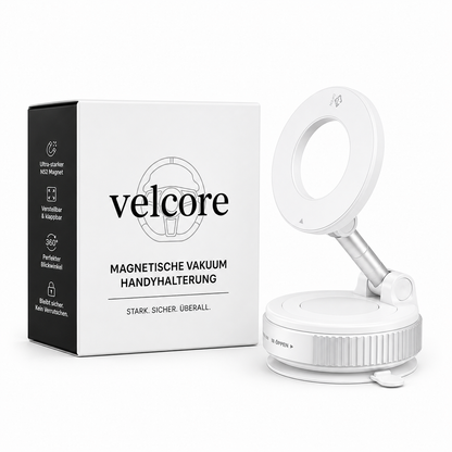 Velcore MAG One - Magnetische KFZ-Handyhalterung mit 360° Rotation