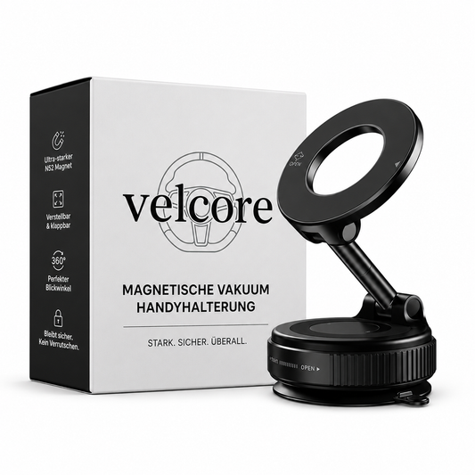 Velcore MAG One - Magnetische KFZ-Handyhalterung mit 360° Rotation